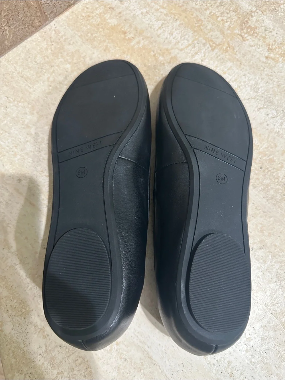 Nine West Black Mary Jane Ballet Flats with Strap (Brand New, Never Worn) - Picture 3 of 4